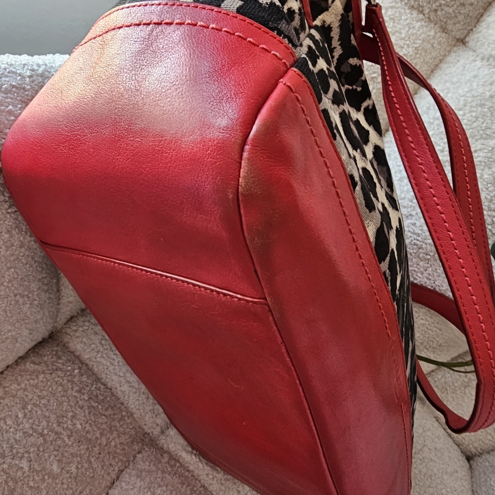 Coach Leopard Print Set: Tote & Wallet - Picture 10 of 13